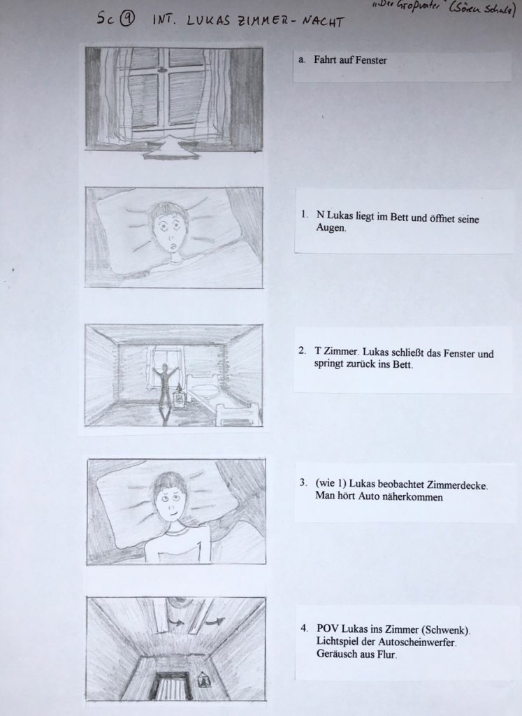 Storyboard The Last Goodbye