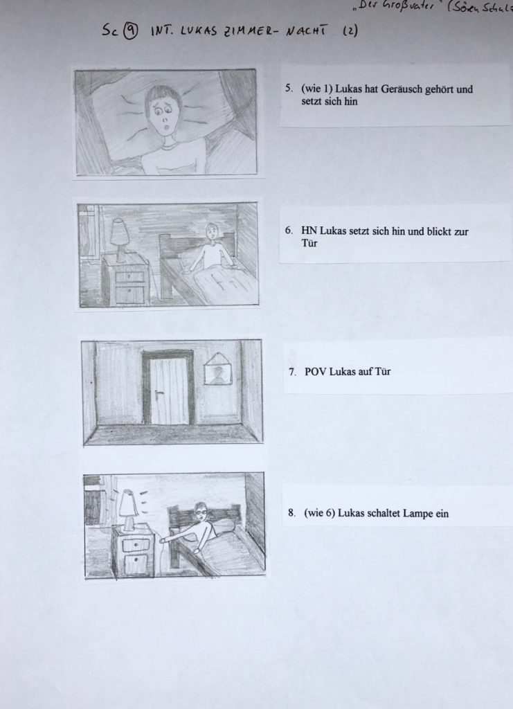 Storyboard The Last Goodbye