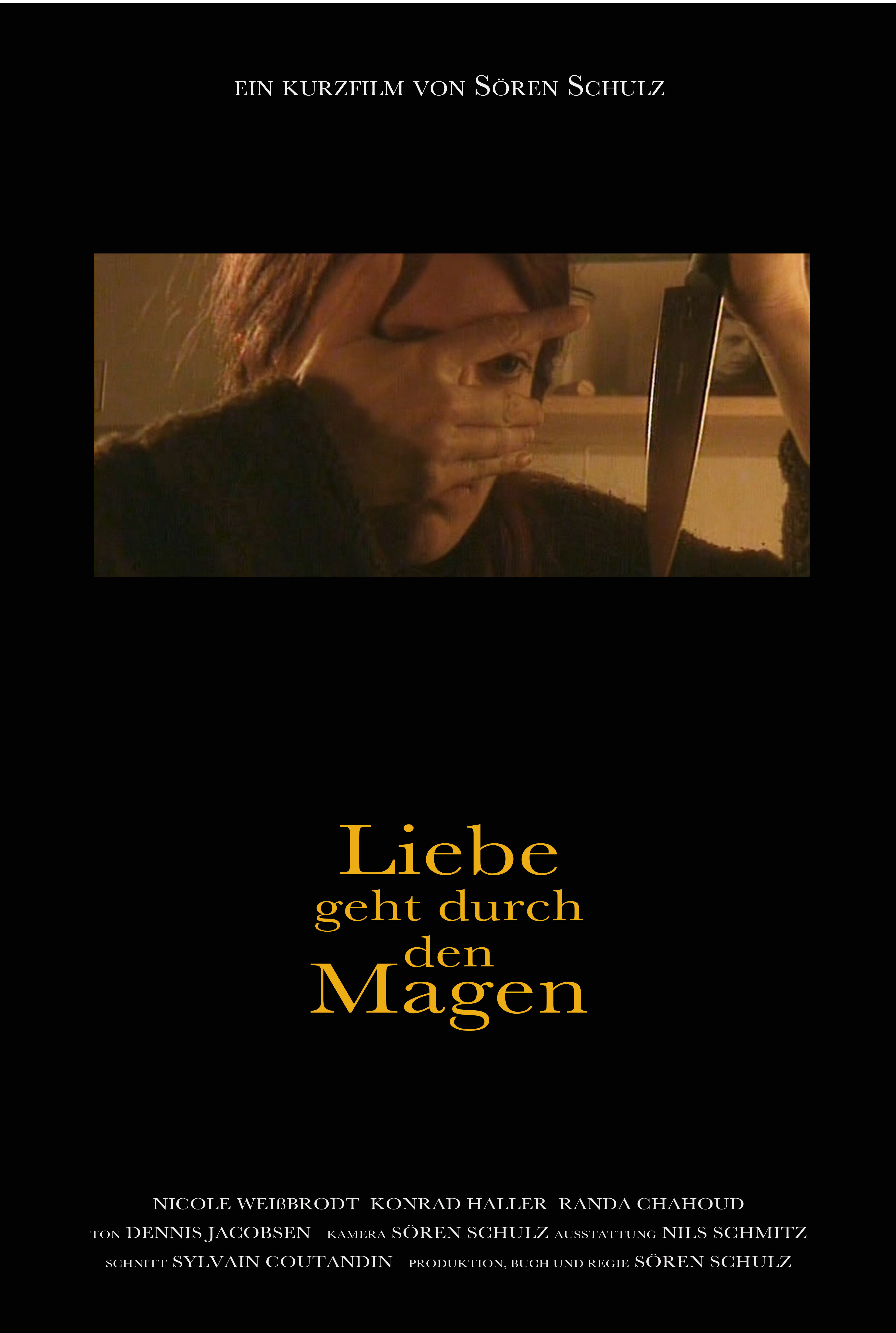 Poster "Liebe geht durch den Magen"